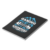 ゲーマーギフトゲームは趣味ではない ノートパッド (回転)