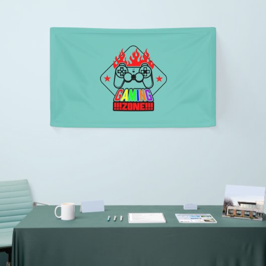 ゲーマーギフトゲームゾーン 横断幕 (トレードショー)