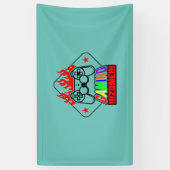 ゲーマーギフトゲームゾーン 横断幕 (縦)