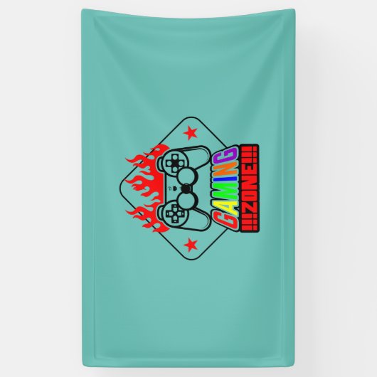 ゲーマーギフトゲームゾーン 横断幕 (縦)