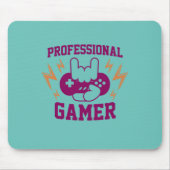 ゲーマーギフトプロフェッショナルゲーマー マウスパッド (正面)