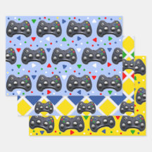 ゲーマーギフトラッピングペーパーシート