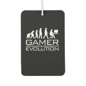 ゲーマーギフト |ゲーマーの進化 カーエアーフレッシュナー (正面)