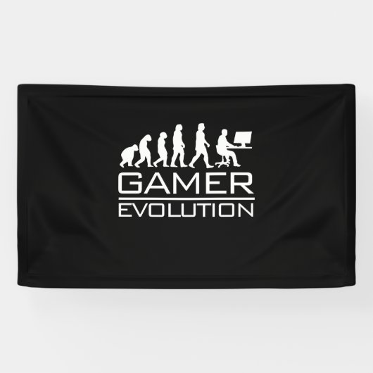 ゲーマーギフト |ゲーマーの進化 横断幕 (横)