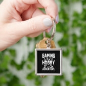 ゲーマーギフト |ゲームこれは冒険である キーホルダー (手)