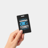 ゲーマーギフト ゲームゾーン バッジ (手持ち)