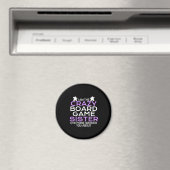 ゲーマーギフト 私はボードゲーマー熱狂するの姉妹である マグネット (インサイチュ (食洗機))