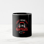 ゲーマーギフト | Can Not Here I Am Gaming ツートーンマグカップ (中央)