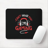 ゲーマーギフト | Can Not Here I Am Gaming マウスパッド (マウス)