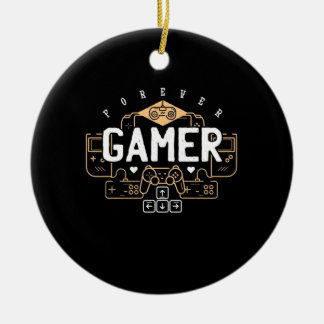 ゲーマーギフト | Forever Gamer セラミックオーナメント