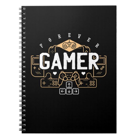 ゲーマーギフト | Forever Gamer ノートブック (正面)