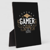 ゲーマーギフト | Forever Gamer フォトプラーク (側面)
