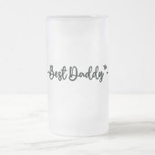 ゲーマーギークパパハッピーファーザーズデイ | フロストグラスビールジョッキ (中央)