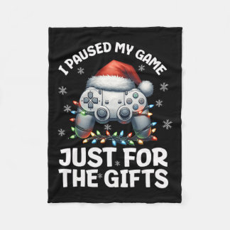 ゲーマークリスマスゲームクリスマスビデオゲーム少年のChris フリースブランケット