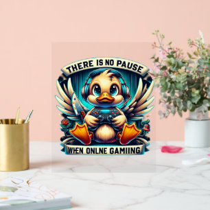 ゲーマークールダックワードアート アクリルサイン