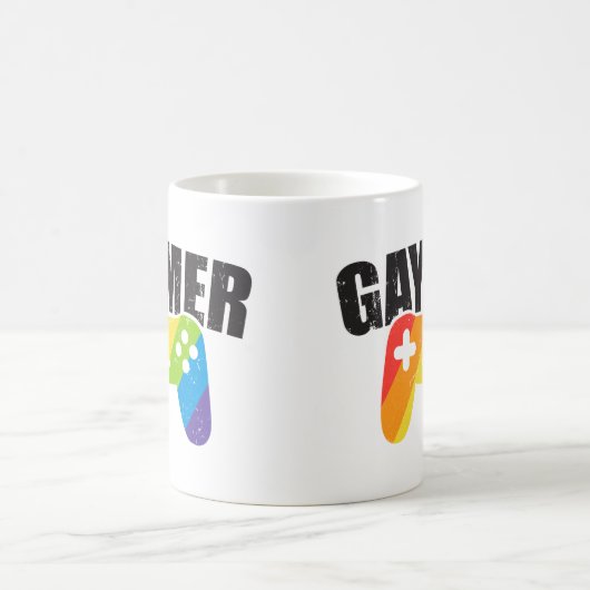 ゲーマークールLGBTマグカップ コーヒーマグカップ (中央)
