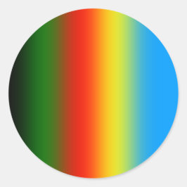ゲーマーグラデーションステッカー ラウンドシール