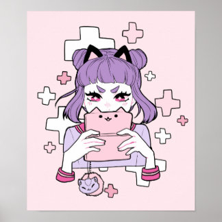 ゲーマーグラルプリント ポスター