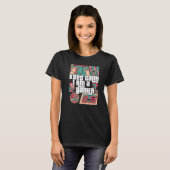 ゲーマーゲーマービデオゲームコントローラコンピュータゲーム Tシャツ (正面フル)
