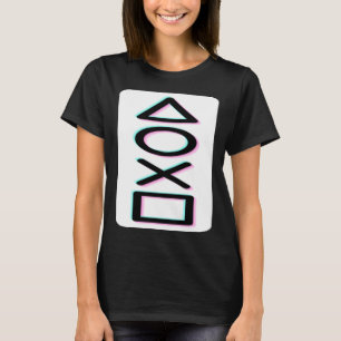 ゲーマーゲーマープレーヤーのコンソールのビデオゲームプレーヤー Tシャツ