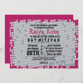 ゲーマーゲーミングデジタルバルミツワー招待状 招待状 (正面/裏面)