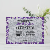 ゲーマーゲーミングデジタルバーバルミツワー招待状 招待状 (スタンド正面)