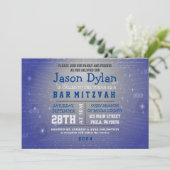 ゲーマーゲーミングデジタルバー（ユダヤ教の）バル・ミツバー招待状 招待状 (スタンド正面)