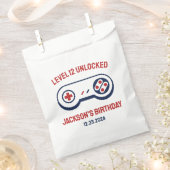 ゲーマーゲーミングレベルのロック解除されたビデオゲーム誕生日 フェイバーバッグ (クリップ留めされた状態)