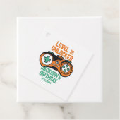 ゲーマーゲームレベルのロック解除された少年の誕生日パーティー フェイバータグ (インサイチュ)