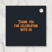 ゲーマーゲームレベルのロック解除された少年の誕生日パーティー フェイバータグ (裏面)