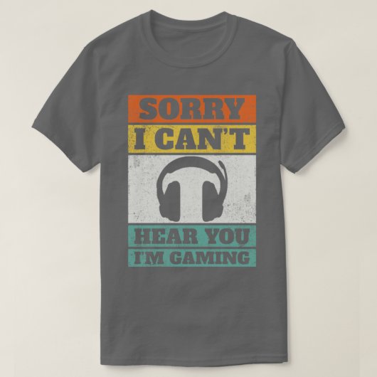 ゲーマーゲーム4 Tシャツ (デザイン正面)