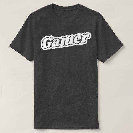 ゲーマーゲームPCプレーヤービデオゲーマー Tシャツ (デザイン正面)
