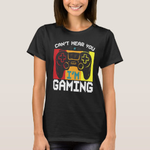 ゲーマーコントローラー申し訳ありませんが、私はゲームを聞くことができない Tシャツ