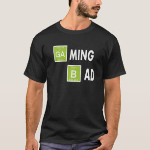 ゲーマーサイエンスゲームビデオゲーム旧学校クラス Tシャツ