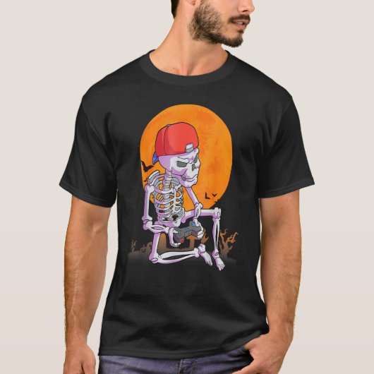 ゲーマースカル Tシャツ (正面)