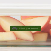 ゲーマースクールクラスのランチネーム番号ラベル ラベル (貼付)