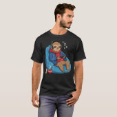 ゲーマースロス寝落ちビデオゲーム Tシャツ (正面フル)