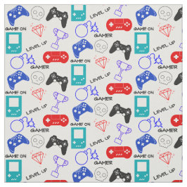 ゲーマーズおもしろい引用文ビデオゲームコントローラグラフィック ファブリック