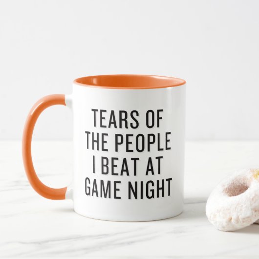 ゲーマーズのための面白いゲーム夜のジョークグッズ マグカップ (ドーナツ)