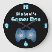 ゲーマーズクロックカスタムデンマンケーブボーイズルーム