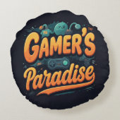 ゲーマーズパラダイス ラウンドクッション (裏面)