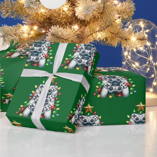 ゲーマーズ・クリスマスツリー ラッピングペーパー (クリスマス)