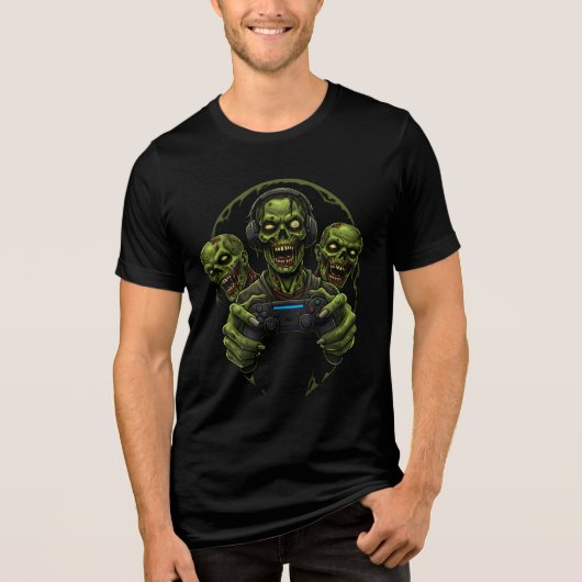 ゲーマーゾンビ トライブレンドTシャツ (正面)