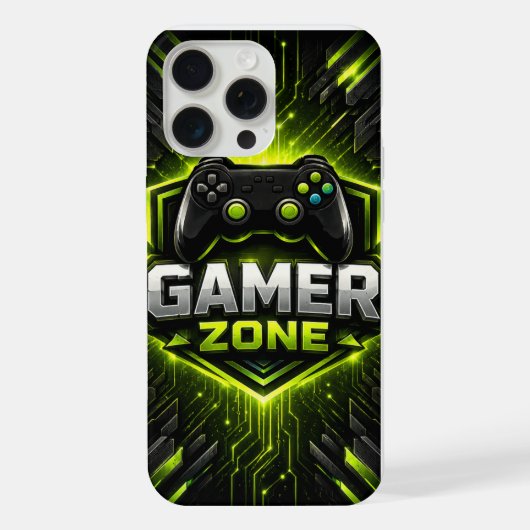 ゲーマーゾーン フォンケース iPhoneケース (裏面)