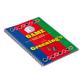 ゲーマーノートブックファミリーゲームのナイトスコアパッド ノートブック (右側)