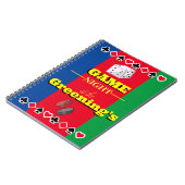 ゲーマーノートブックファミリーゲームのナイトスコアパッド ノートブック (左側)