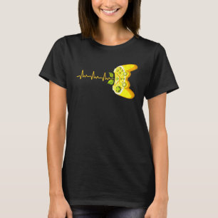 ゲーマーハートビートサマーレモンビデオゲーム Tシャツ