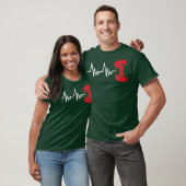ゲーマーハートラインビデオゲームコントローラ Tシャツ (ユニセックス)