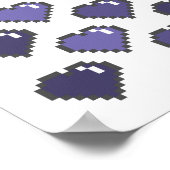 ゲーマーハート- 50シグネチャーゲストブックオルタナティブ ポスター (角)