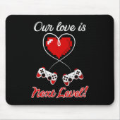 ゲーマーバレンタインのマウスパッド マウスパッド (正面)